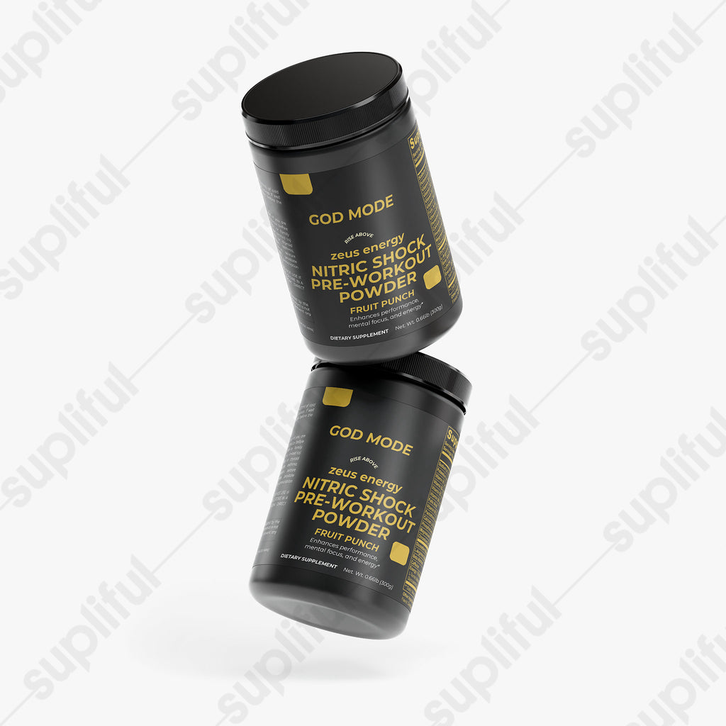 Nitric Shock Pre-Workout Powder (Fruit Punch)