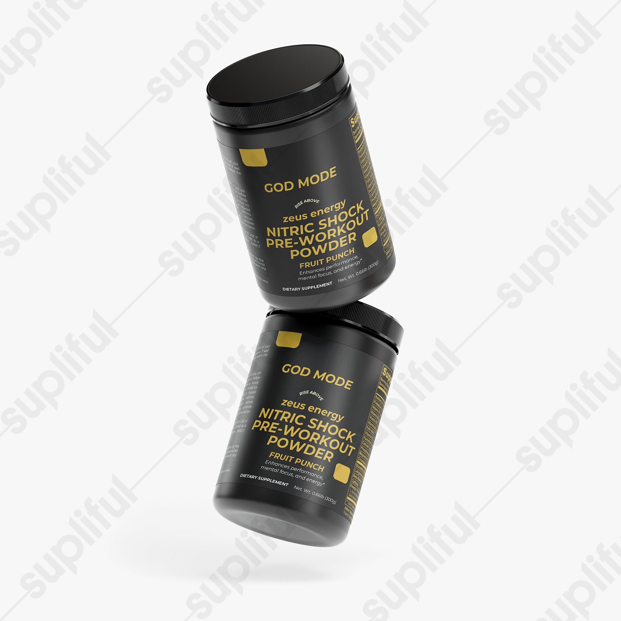 Nitric Shock Pre-Workout Powder (Fruit Punch)