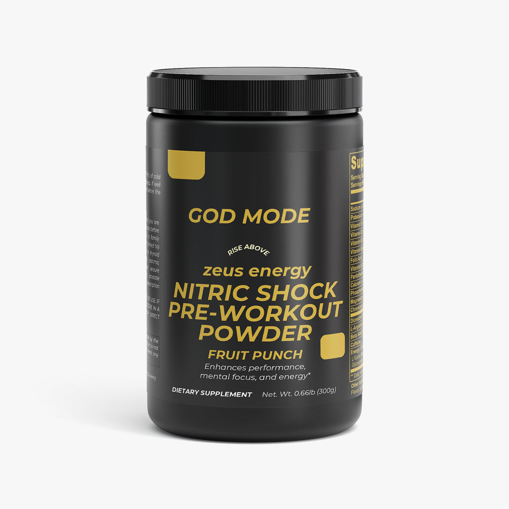 Nitric Shock Pre-Workout Powder (Fruit Punch)